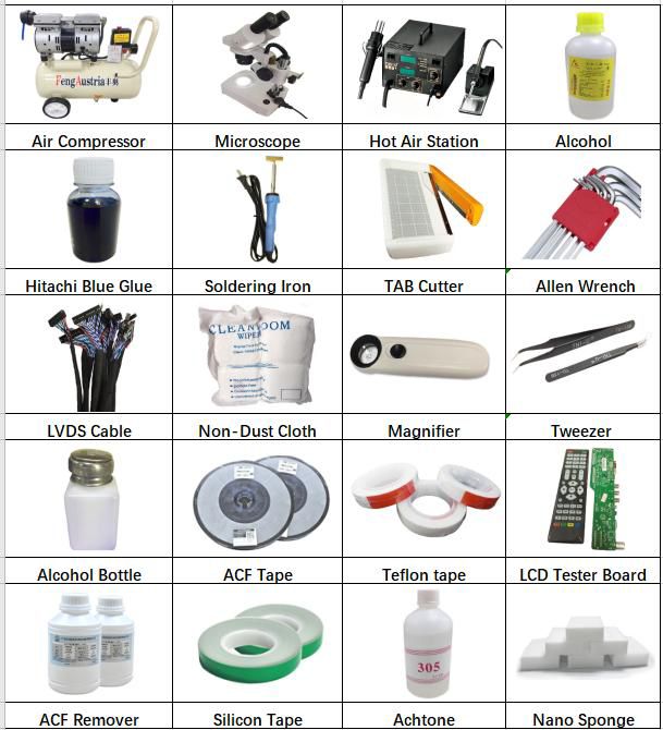 tv repair accessories